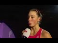 Yanina Wickmayer: WTA Antwerp vs ハンチュコワ