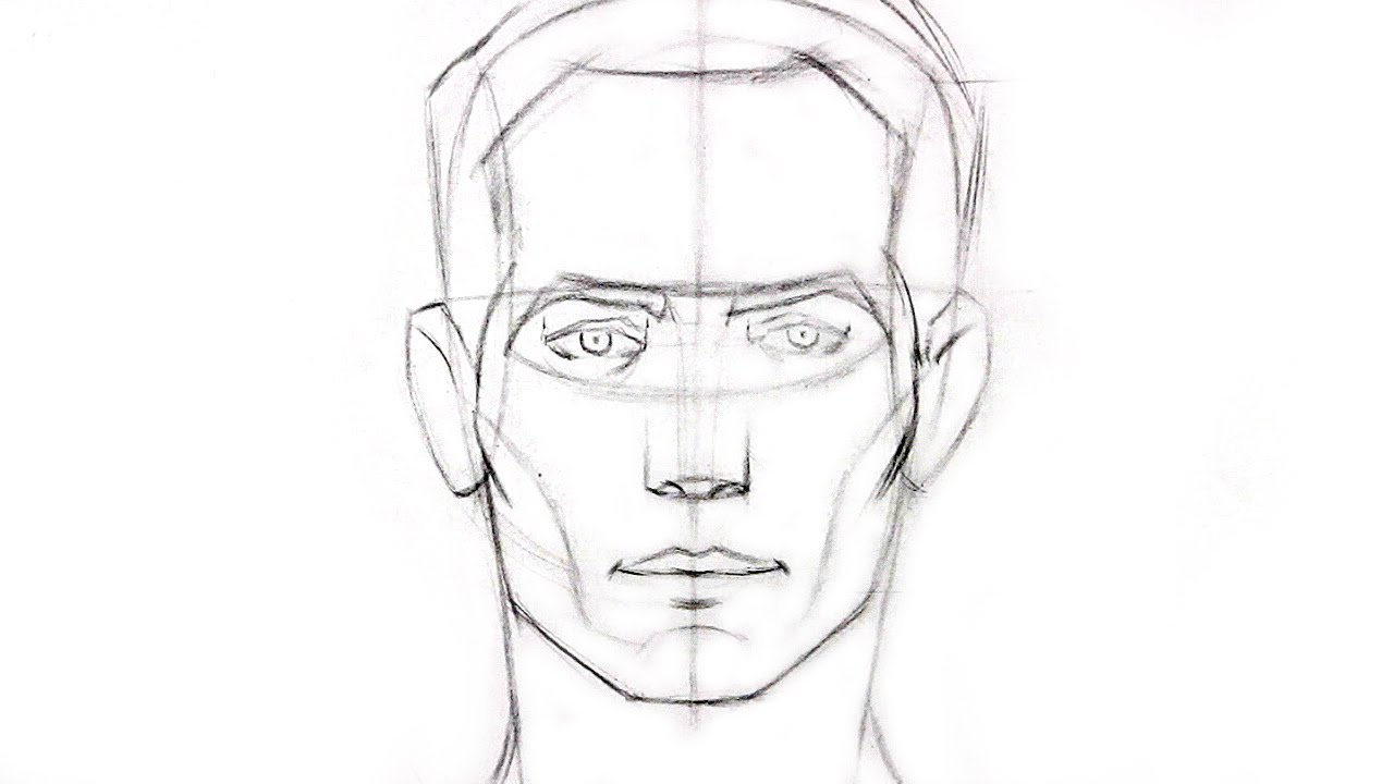 head drawing tutorial