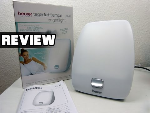 Beurer TL-40 Tageslichtlampe im Test [deutsch]