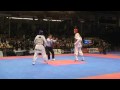 Final Male -58KG 2009 World Taekwondo Championships Copenhagen Mexico vs Spain R1