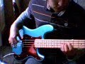 this is me playing some various stuffs on this rare Fender Precision Bass Steve Harris signature. This is mainly iron maiden stuff, played with rotosound 105/45 strings. Sorry for quality,sounds mistakes blablabla