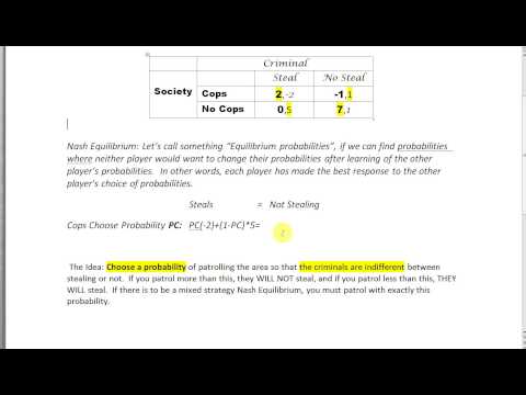 how to determine nash equilibrium