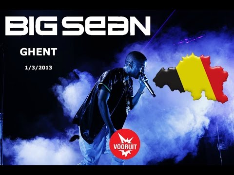 Big Sean @ Vooruit, Ghent - Belgium - MERCY & A$$