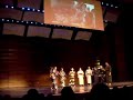 For the Annual Southern Oregon University International Show (2008), the Japanese group sang Nadasousou 涙そうそう (