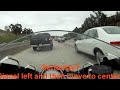 REALLY? Signal to go left then move to the center.