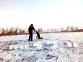 Making an igloo in england 2010