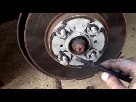 how to take rotors off scion xb