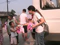 Distributing necessities to the earthquake victims (Part II)