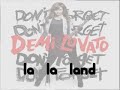 01 La La Land - Demi Lovato - Don't Forget [Full CD Rip with Lyrics]