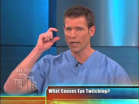 how to cure twitching eye