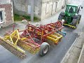 John Deere 8520 et 6910 aux semis de betteraves