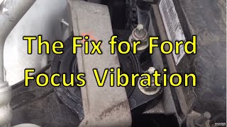 2008 Ford Focus Vibration Rough Idle Fix Solution 2008 Ford Focus Vibration Rough Idle Fix Solution