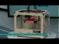 Bre Pettis, Makerbot Industries speaks about the new Makerbot Replicator.