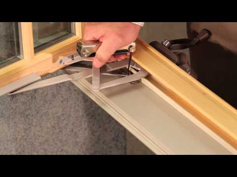 How To Adjust Hardware On A Lincoln Casement Window