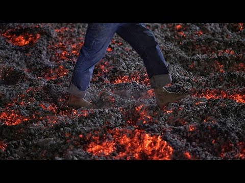 Brasilien: Barfuss durchs Feuer - d.h. auf der Glut ...