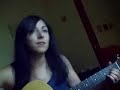 Acoustic Guitar Live captures Track 1: rythm guitar and vocals (video) Track 2: lead guitar and back-up vocals Sorry about the poor sound quality, no way for me to adjust it :) ... Eddie Vedder Society Cover acoustic guitar female mirella mirellab mirella514 