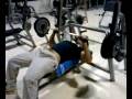 videos de Roby Panca Piana 100kg x 6 reps