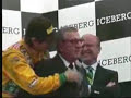 Nelson Piquet making fun of Jean-Marie Balestre