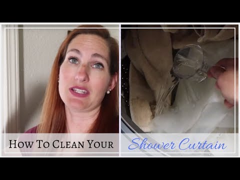 video-linktoworks-HOW TO CLEAN A SHOWER CURTAIN | SHOWER CURTAIN LINER |...