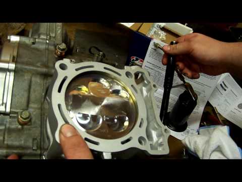 how to remove yfz 450 engine