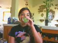 A Family Green Smoothie Taste Test: Granddaughter A Family Green Smoothie Taste Test: Granddaughter