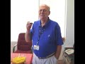 John Pelling Eats Cucumber Sandwich