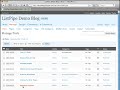 Managing content in your blog in Wordpress 2.6.1 Managing content in your blog in Wordpress 2.6.1
