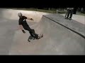 41 year old man skateboarding. Backside air
