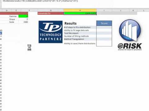 how to fit distribution in excel