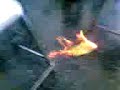 fuego en IEI de salta