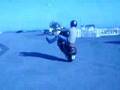 stunty vespa ET2 cannes bavette