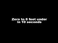 Young Drivers Advert - 0-6 feet under in 60 seconds