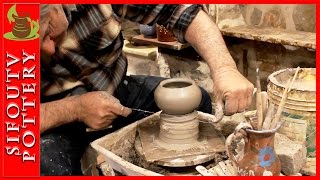 On this youtube pottery video this week  we pottery making a Pottery Jewelry case on two pieces.