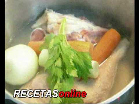 0 Video: Caldo de pollo casero