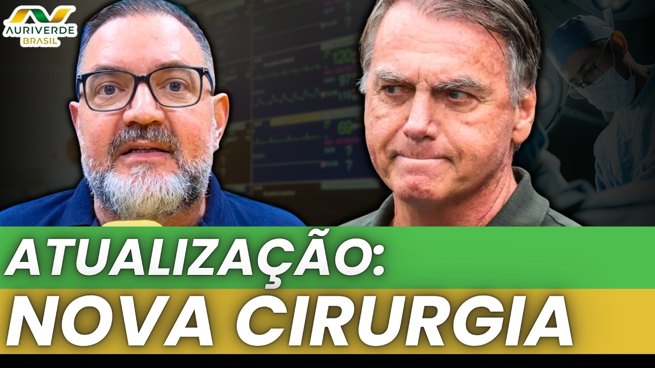 Bolsonaro segue internado e apresenta boa evolução clínica após nova cirurgia