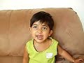 shreya recites Gajananam Slogam