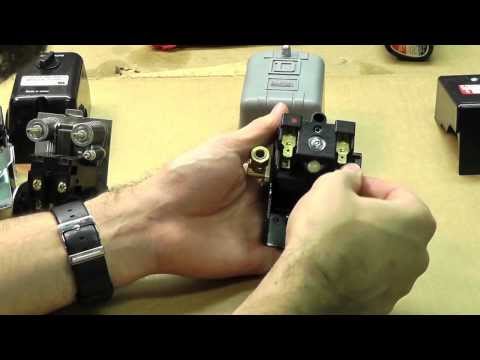 how to adjust condor mdr2 pressure switches