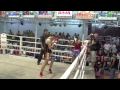 Claire (Tiger Muay Thai) scores a 1st round TKO at Bangla Stadium