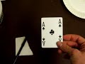 Ace appears on arm w/ash, David Blane sort of Ace appears on arm w/ash, David Blane sort of