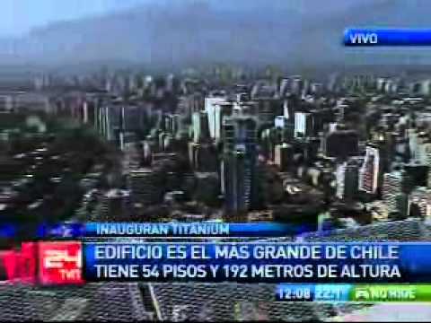 Avance 24 Horas  Canal 7  11:00Hrs. 03/05/10  Esta tarde inauguran edificio Titanium