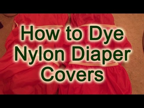 how to dye gdiapers