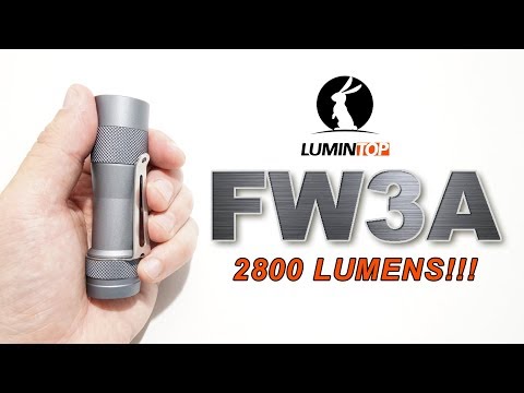 LUMINTOP FW3A review