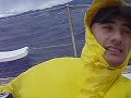 A vela trainando un rapala con mare formato su Stria Aloa 29