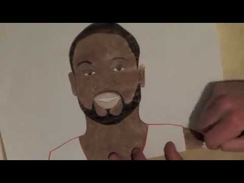how to draw d'wade