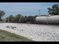 CSX ES44DC leads mixed freight into Avon Yard.