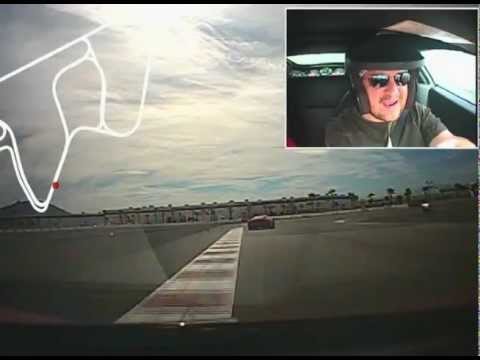 Me behind the wheel of a Ferrari 458 Italia @Vegas speedway ExoticsRacing 5 laps!