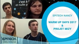 EIP 2017 - Warm up Days et le projet Mizy - EIP 2017 Nancy