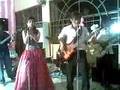 topy's band with the debutant