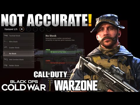Call of Duty: Warzone Developers Respond To Cold War Weapon Attachment Errors