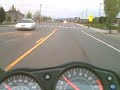 Around the block on my Ninja 650r with Jardine Around the block on my Ninja 650r with Jardine